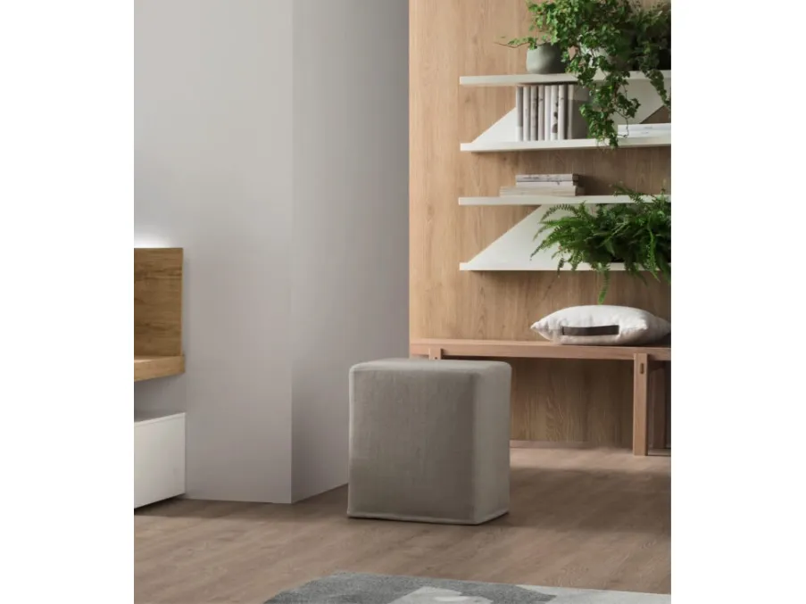 Pouf quadrato Dado di Maronese