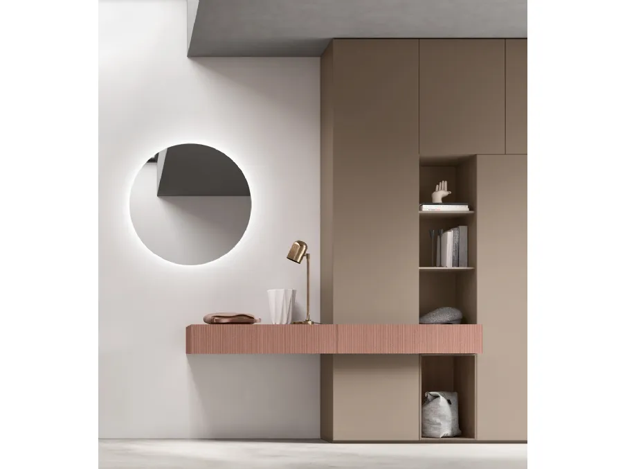 Specchiera con Led Tonda di Maronese