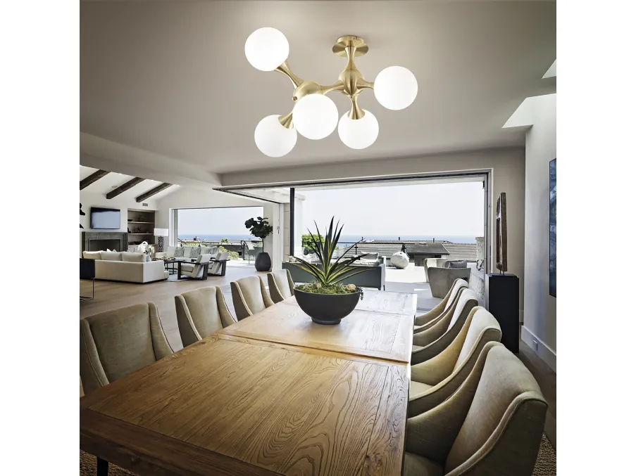 Lampada a soffitto Nodi di Ideal Lux