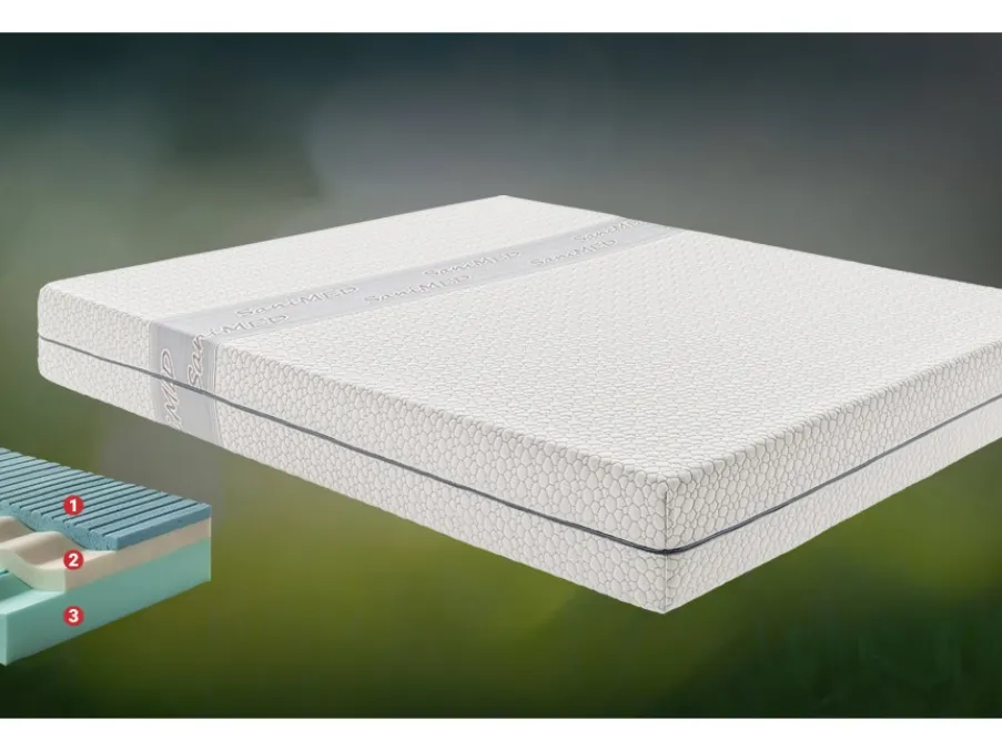 Materasso in memory foam Sanimed di Ideare