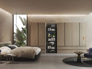 Basic Rovere con ante battenti