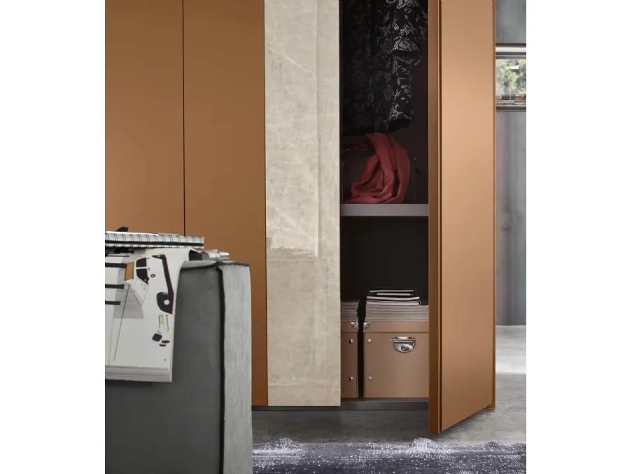 Armadio con anta battente Step Decor di Maronese