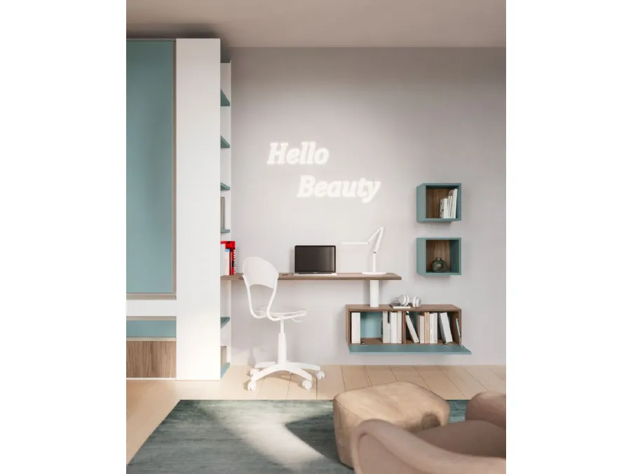 Cameretta SMART Junior 31 di San Martino Mobili: ti attende una ricca gamma di Camerette a soppalco per ragazzi