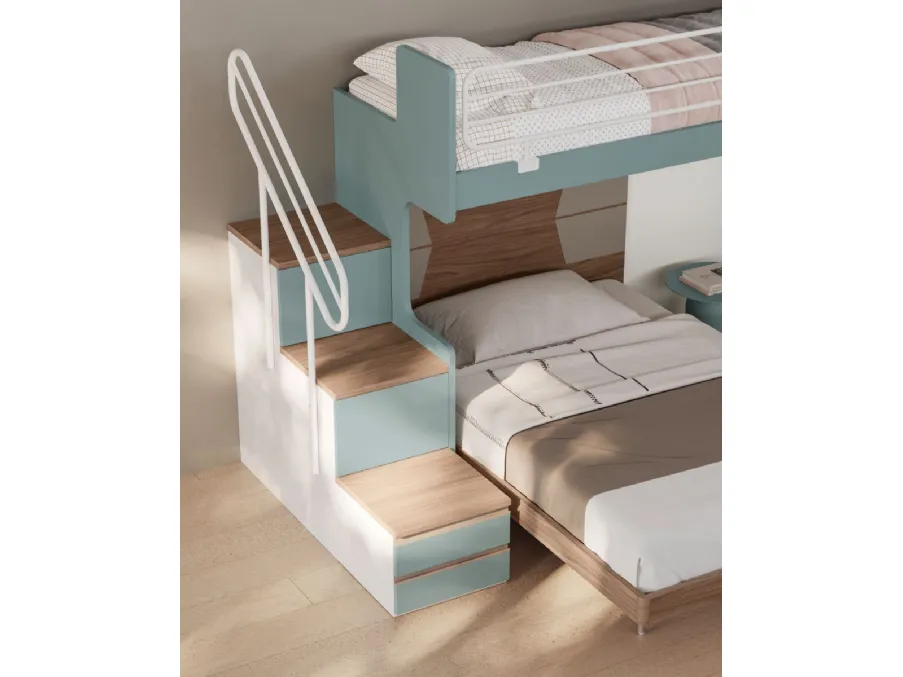 Cameretta SMART Junior 31 di San Martino Mobili: ti attende una ricca gamma di Camerette a soppalco per ragazzi