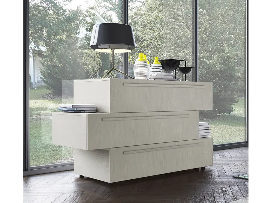 Comò Volo Tulip di Colombini Casa