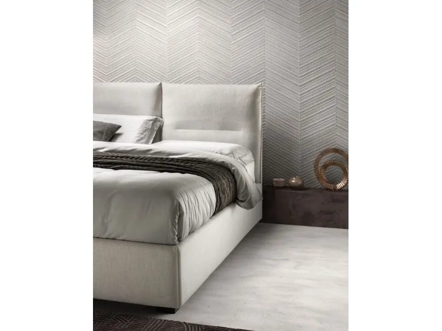 Letto con testiera regolabile Sharp di Bside