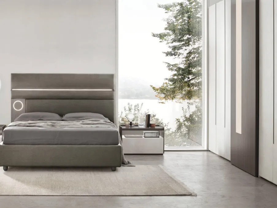 Letto Bumpy Imbottito di Maronese