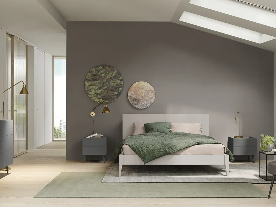 Letto matrimoniale Mushy di Colombini Casa