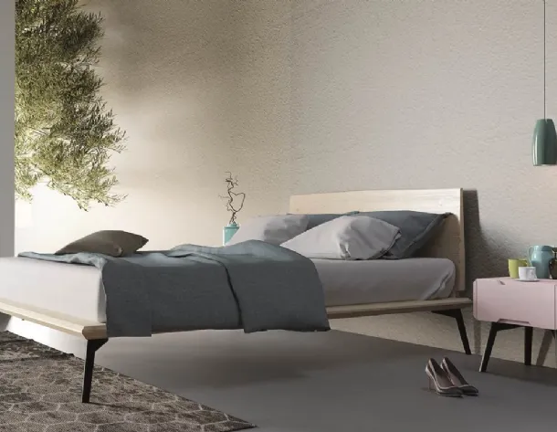 LS01 - LETTO SINGOLO MODERNO IN LEGNO - Mobilificio Mirandola