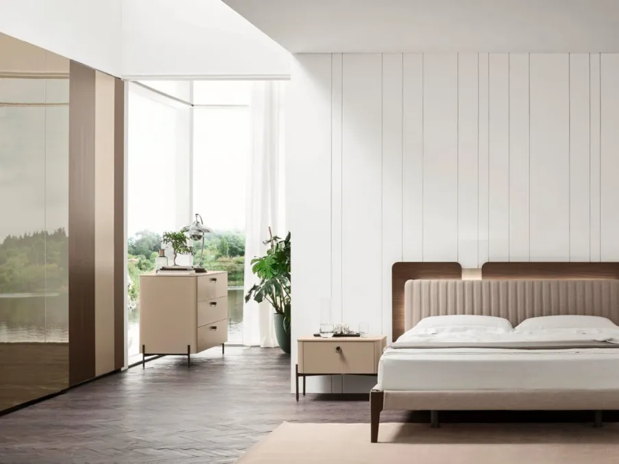 Letto imbottito Ginger di Maronese