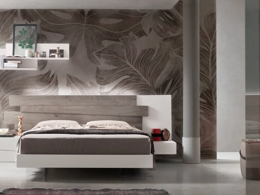 Letto in legno Scudo di Maronese