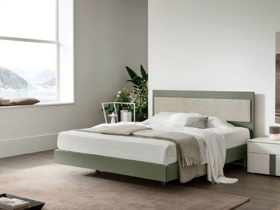 Letto con testiera Sky di Maronese