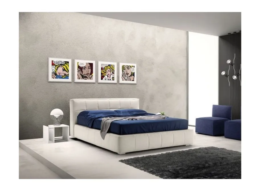 Letto trapuntato Square 