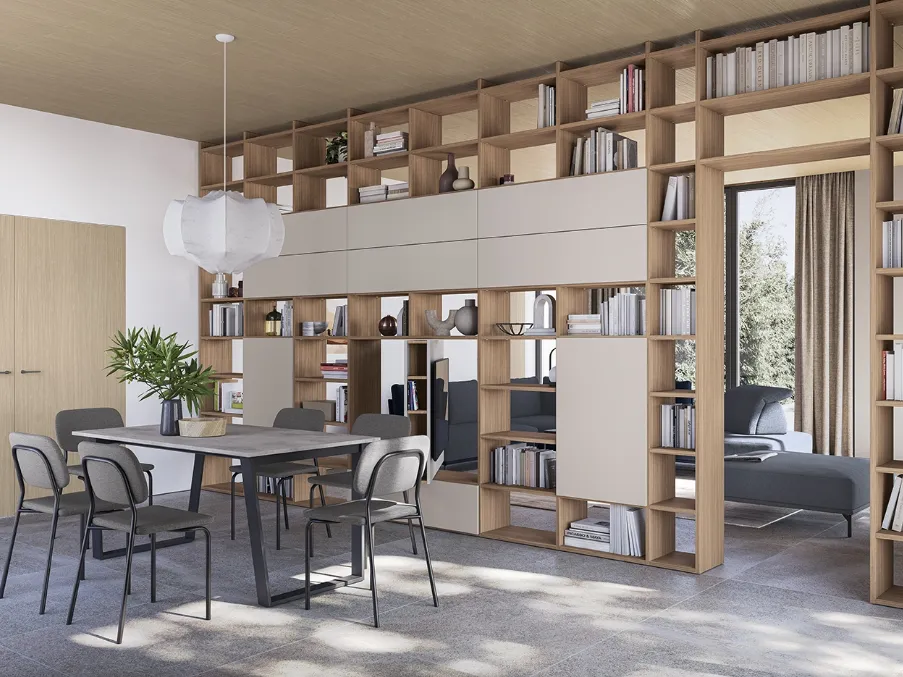 Libreria Infinity L04 di Colombini Casa