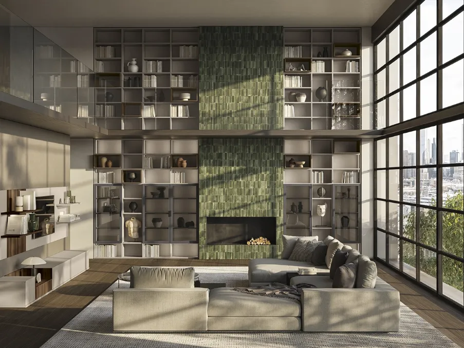Libreria Infinity L109 di Colombini Casa