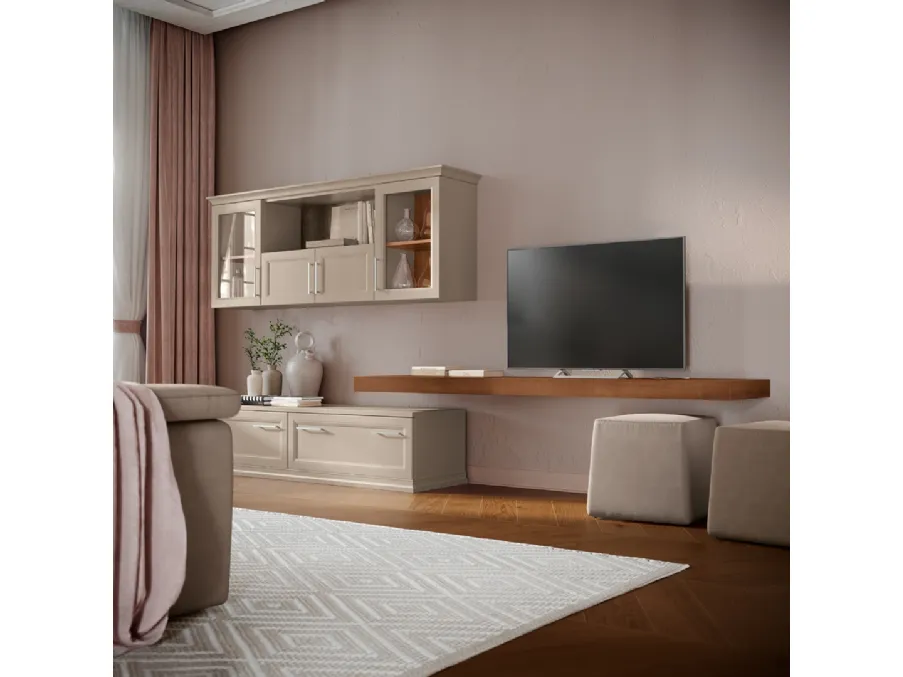 Parete Attrezzata Arcadia AS011 di Colombini Casa