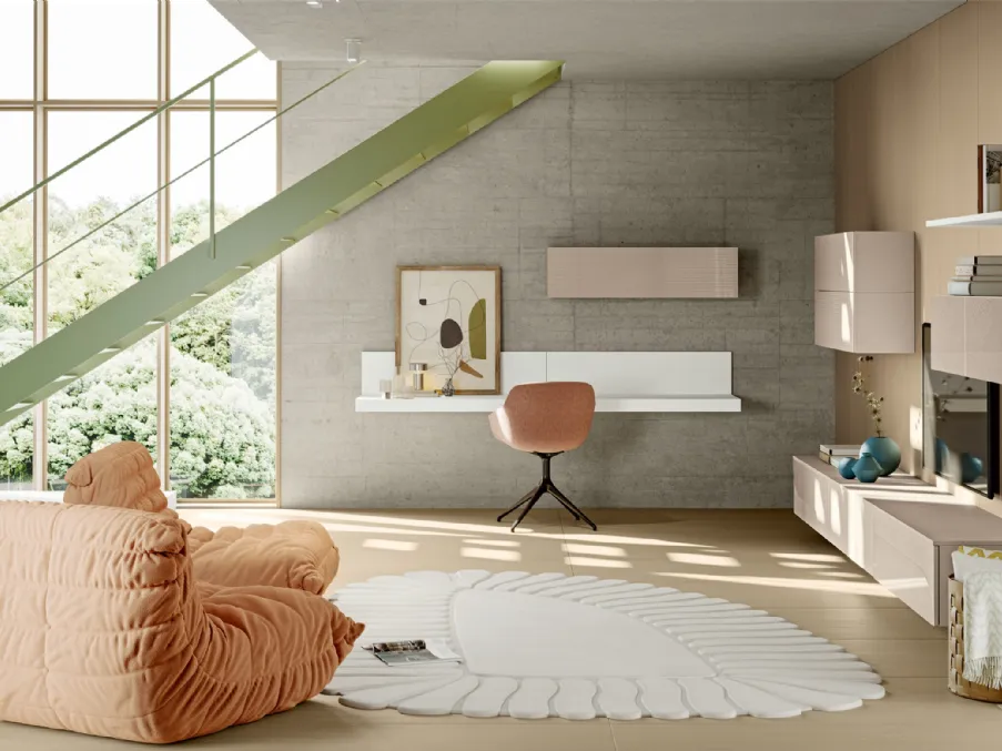 Parete Attrezzata Eclettica EG002 di Colombini Casa