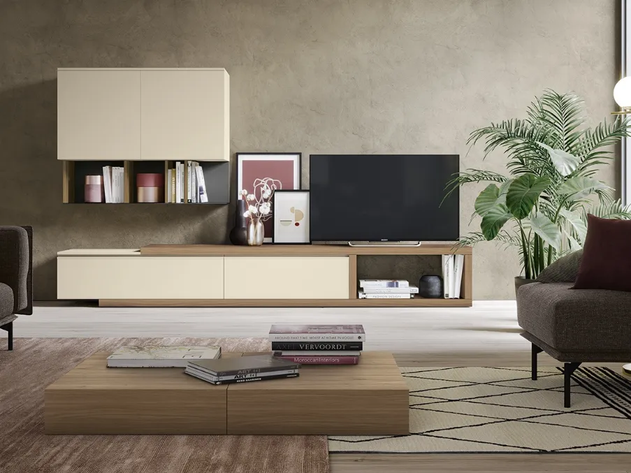 Parete Attrezzata Night & Day L09 di Colombini Casa