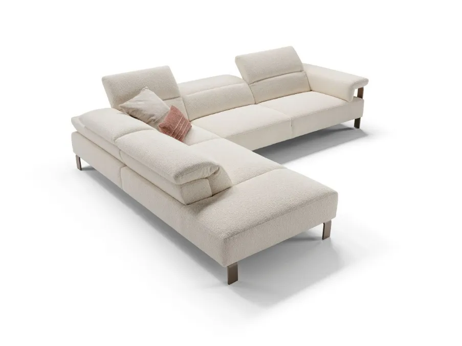 Scopri i Salotti moderni rivestiti in tessuto: Alum è una delle proposte di divani ad angolo di Egoitaliano