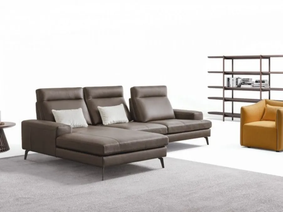 Divano con penisola Emmet di Le Comfort