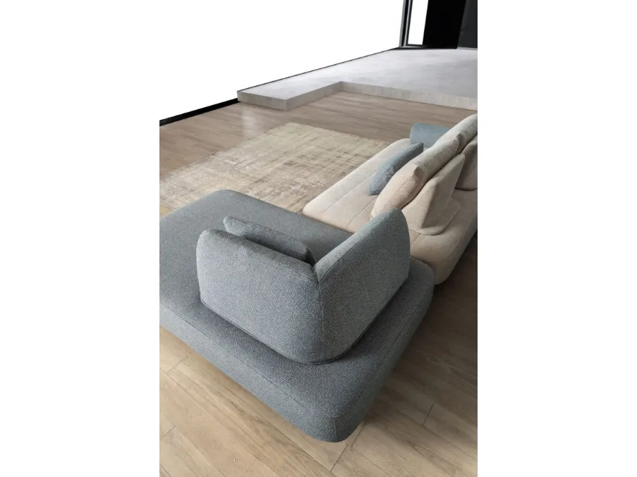 Soluzione alternativa divano in tessuto con penisola Matrix Special  