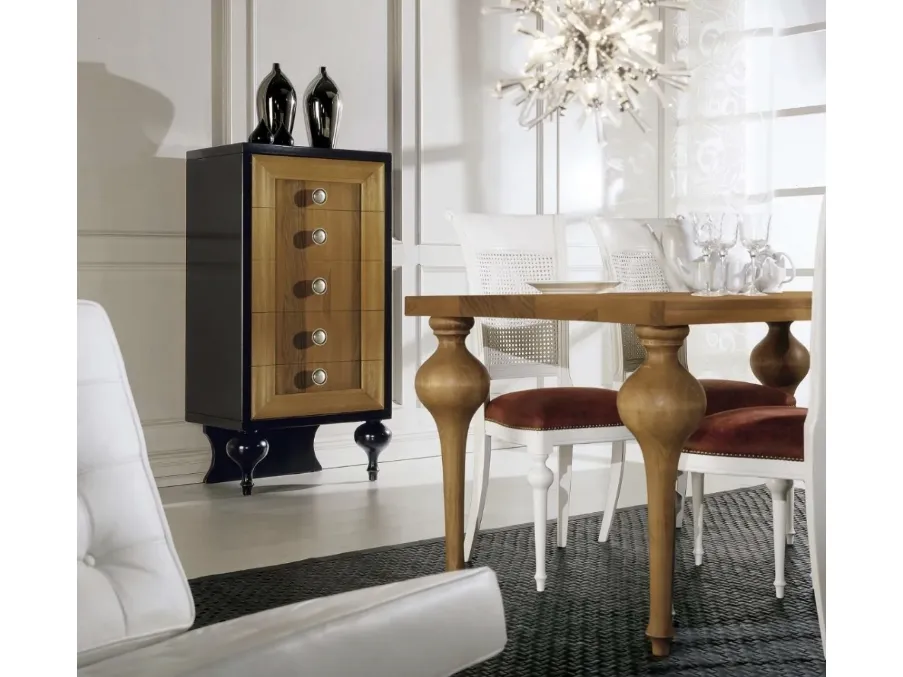 Tavolo Art 2608 Classico in legno di Fratelli Mirandola