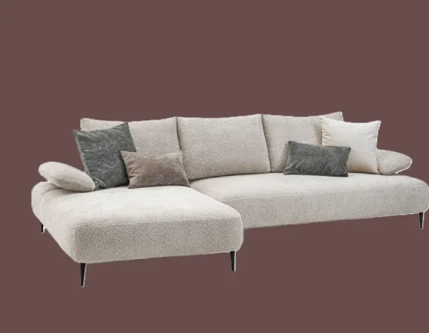 Divano Fanny con penisola di Le Comfort